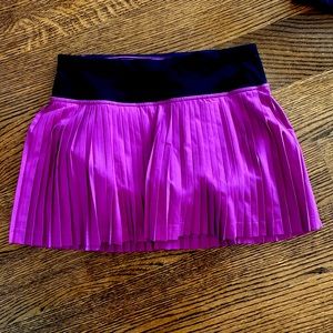 Lululemon size 2 purple/pink tennis skirt